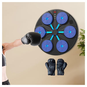 Trade Shop - Macchina Da Boxe Musicale Da Parete Kickboxing Esercizio Attrezzatura Da Allenamento         