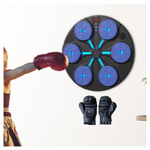 Trade Shop - Macchina Da Boxe Musicale Da Parete Kickboxing Esercizio Attrezzatura Da Allenamento         