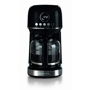 Macchina da caffè con filtro Moderna 15 tazze, base riscaldante, display LCD - Nero