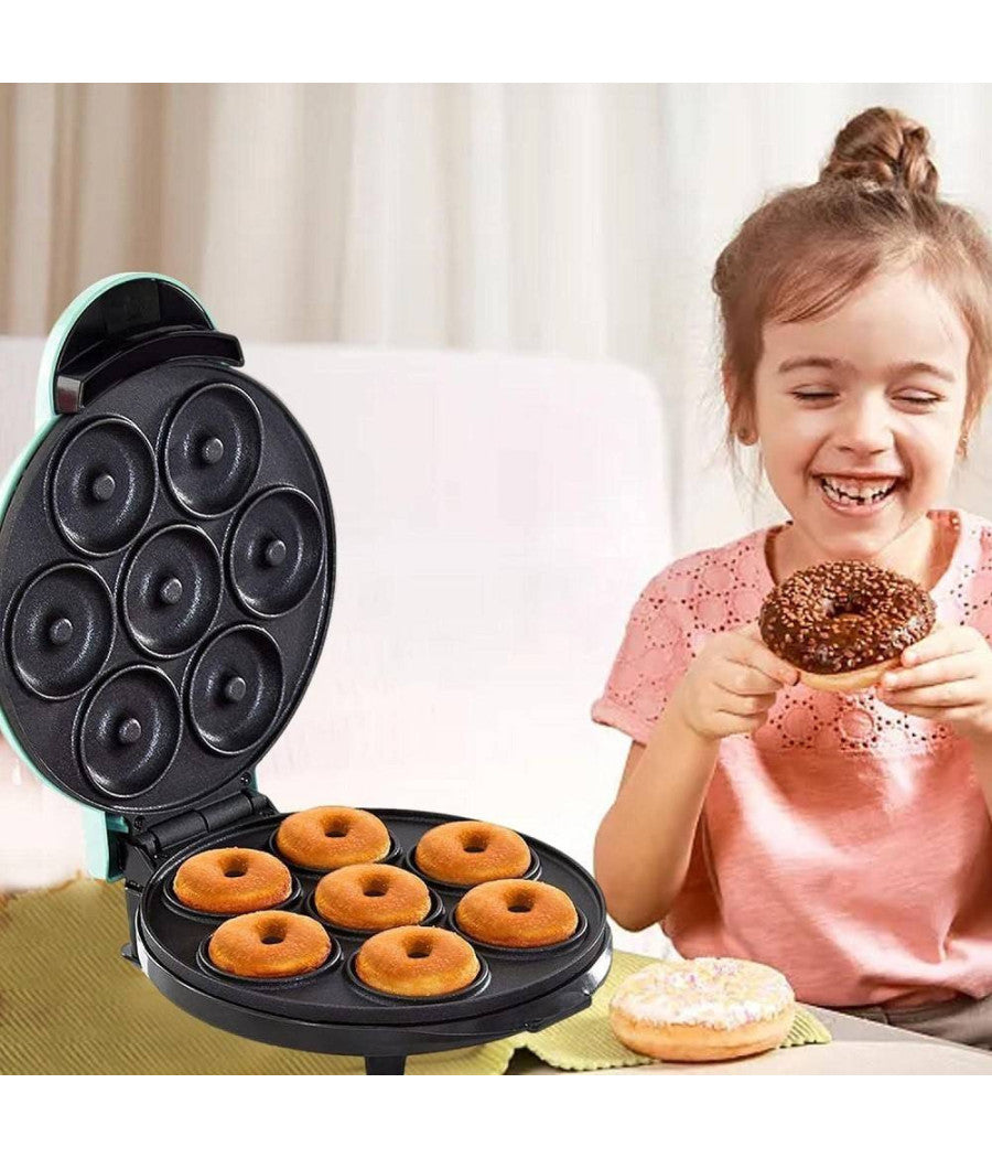 Macchina Elettrica Per Ciambelle Frittelle Double Face Riscaldante Antiaderente         