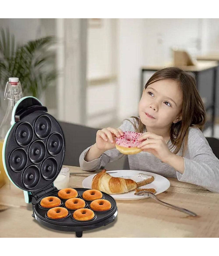 Macchina Elettrica Per Ciambelle Frittelle Double Face Riscaldante Antiaderente         