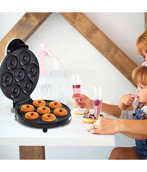 Macchina Elettrica Per Ciambelle Frittelle Double Face Riscaldante Antiaderente         