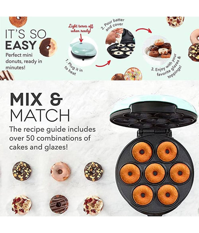 Macchina Elettrica Per Ciambelle Frittelle Double Face Riscaldante Antiaderente         