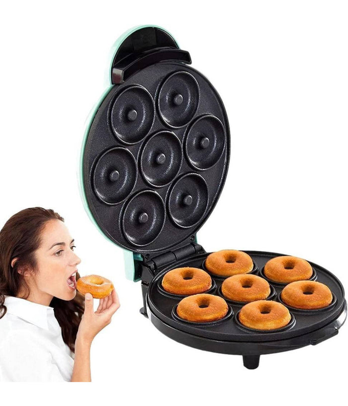 Macchina Elettrica Per Ciambelle Frittelle Double Face Riscaldante Antiaderente         