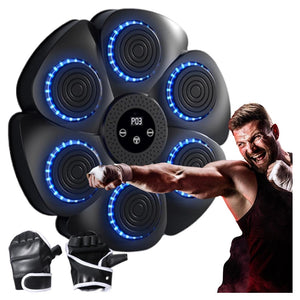 Trade Shop - Macchina Musicale Per Boxe Attrezzatura Da Palestra Wireless Salvaspazio Per Fitness         