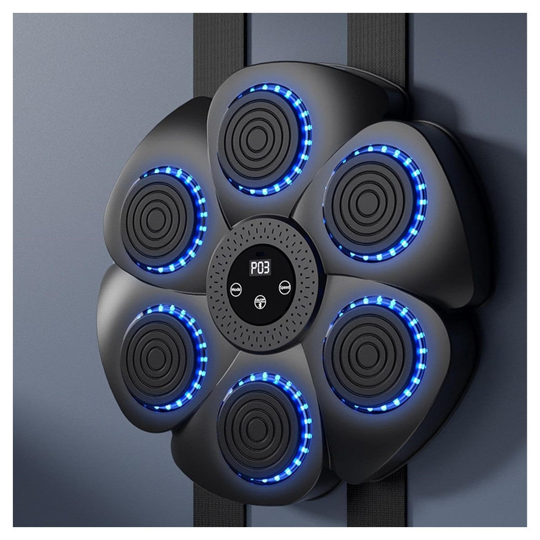 Trade Shop - Macchina Musicale Per Boxe Attrezzatura Da Palestra Wireless Salvaspazio Per Fitness         