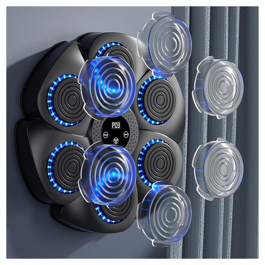 Trade Shop - Macchina Musicale Per Boxe Attrezzatura Da Palestra Wireless Salvaspazio Per Fitness         