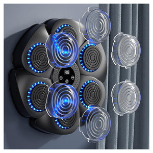 Trade Shop - Macchina Musicale Per Boxe Attrezzatura Da Palestra Wireless Salvaspazio Per Fitness         