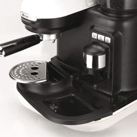 Macchina per Caffè Espresso con Macinacaffè Integrato - 1080W - 800cc - Bianco