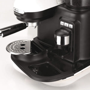 Macchina per Caffè Espresso con Macinacaffè Integrato - 1080W - 800cc - Bianco