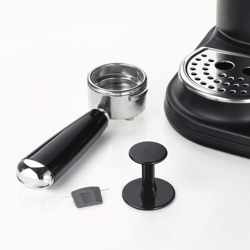 Macchina per Caffè Espresso con Macinacaffè Integrato - 1080W - 800cc - Bianco