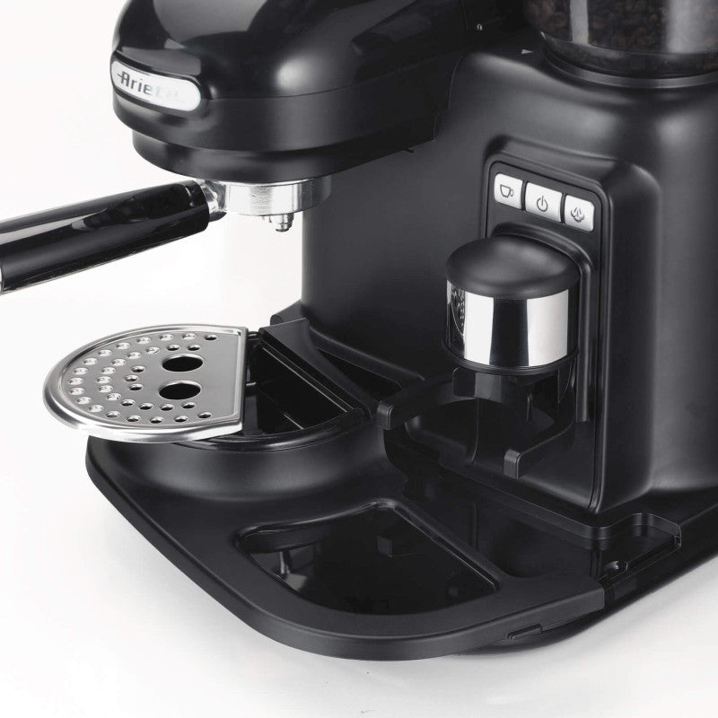 Macchina per Caffè Espresso con Macinacaffè Integrato - 1080W - 800cc - Nero