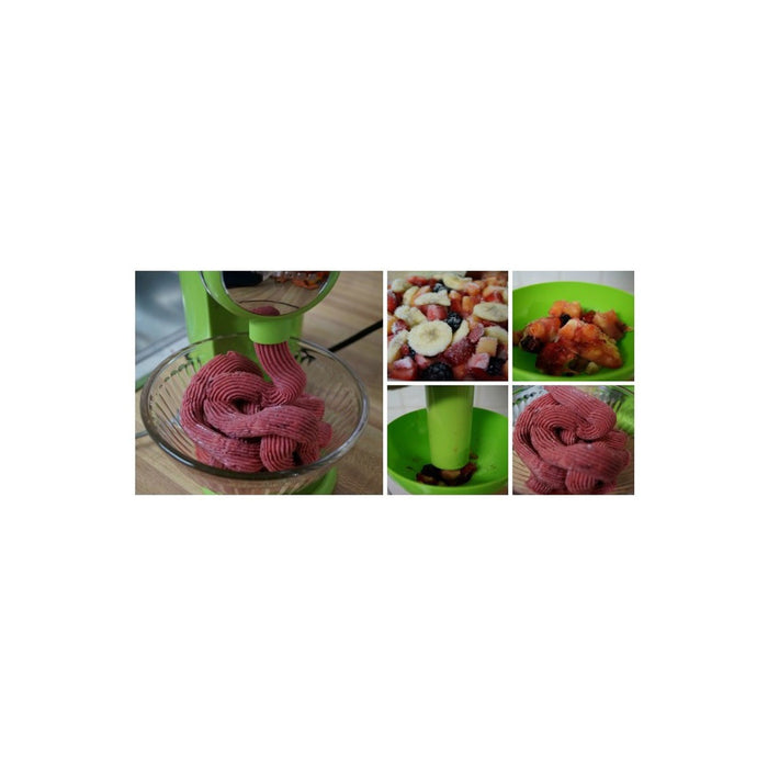 Trade Shop - Macchina Per Gelato Yogurt Naturali Swirlio Big Boss Frozen Frutta Dessert Maker -