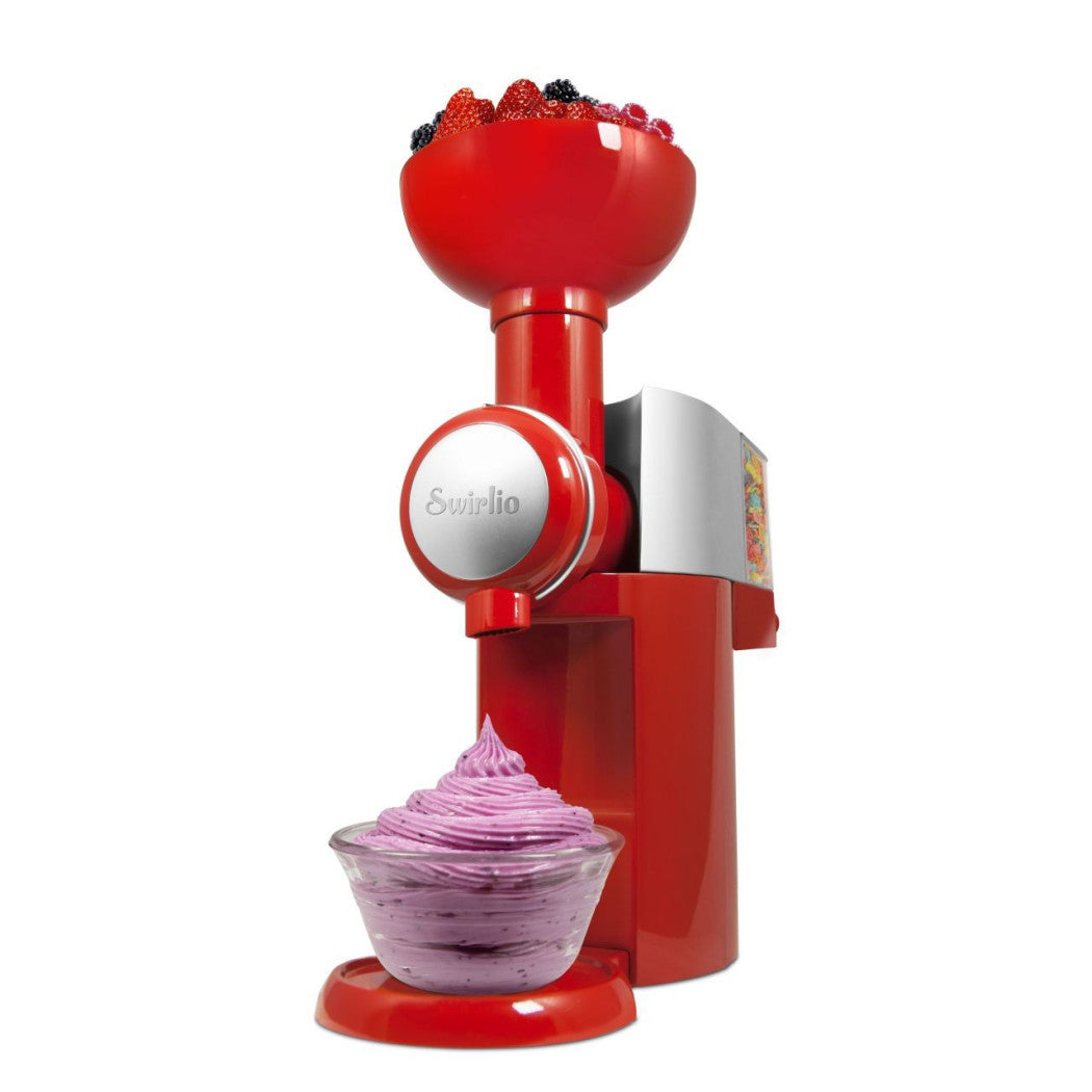 Trade Shop - Macchina Per Gelato Yogurt Naturali Swirlio Big Boss Frozen Frutta Dessert Maker -