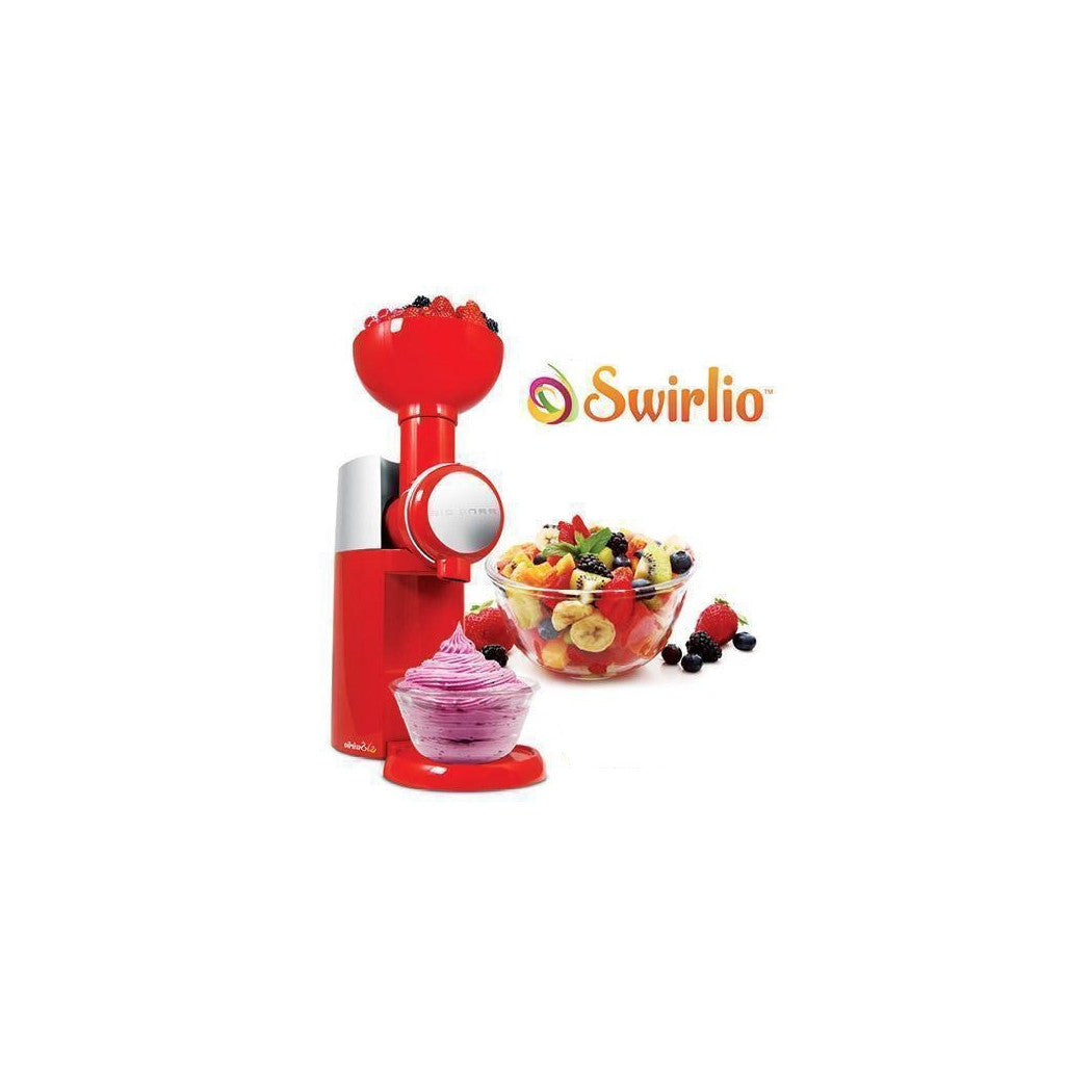 Trade Shop - Macchina Per Gelato Yogurt Naturali Swirlio Big Boss Frozen Frutta Dessert Maker -