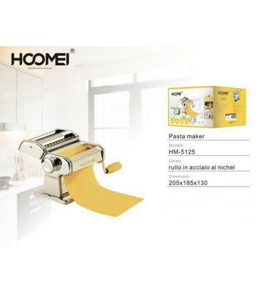 Macchina Per La Pasta Fresca In Casa Cucina Hm5125 In Acciaio Nichel Pasta Maker         