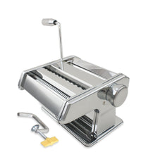 Macchina Per Pasta Manuale Da Cucina In Acciaio Cromato Fettuccine Tagliolini         