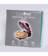 Macchina Per Pizza Elettrico 1200watt Fornetto Doppio Riscaldamento Casa Tx-9569         