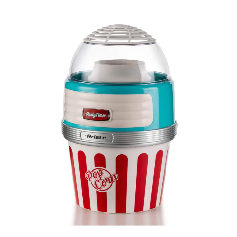 Macchina per Popcorn XL - 60gr Mais in 2 Minuti - Ciotola Estraibile - 1100 Watt - Azzurro