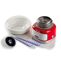 Macchina per Zucchero Filato - Compatibile con Zucchero Semolato e Caramelle Dure - 500 Watt - Rosso