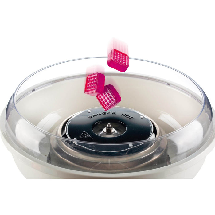 Macchina per Zucchero Filato - Compatibile con Zucchero Semolato e Caramelle Dure - 500 Watt - Rosso