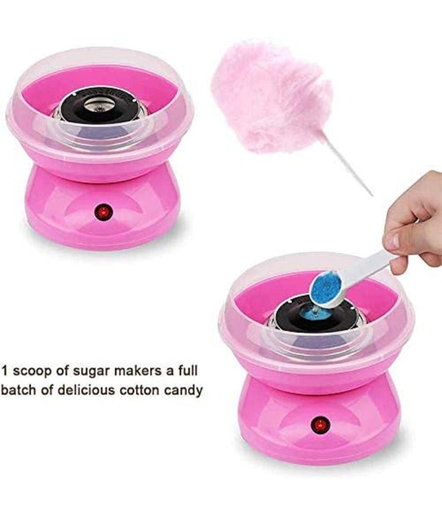 Macchina Per Zucchero Filato Cotton Candy Maker Fai Da Te Caramelle Marshmallow         