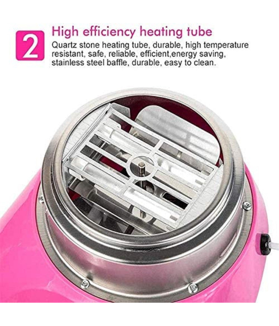 Macchina Per Zucchero Filato Cotton Candy Maker Fai Da Te Caramelle Marshmallow         