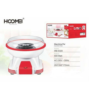 Macchina Per Zucchero Filato Elettrica 500w Festa Party Compleanno Cotton Candy         