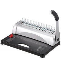 Macchina Rilegatrice Spirale Misura A4 Fino A 450 Fogli Libri Rilegatura Spirale         