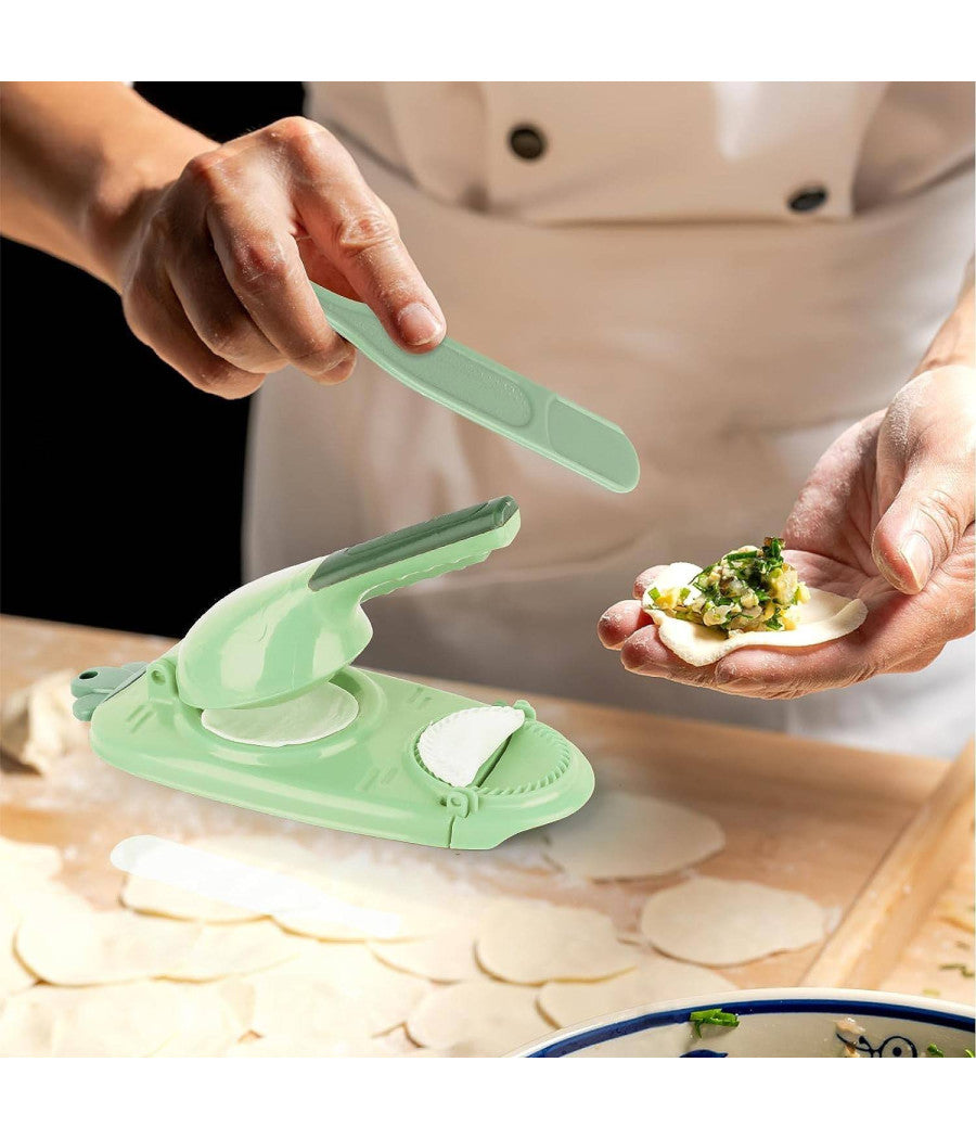 Macchina Stampo Per Gnocchi E Ravioli Pressa Per Pasta Utensile Da Cucina 2in1         