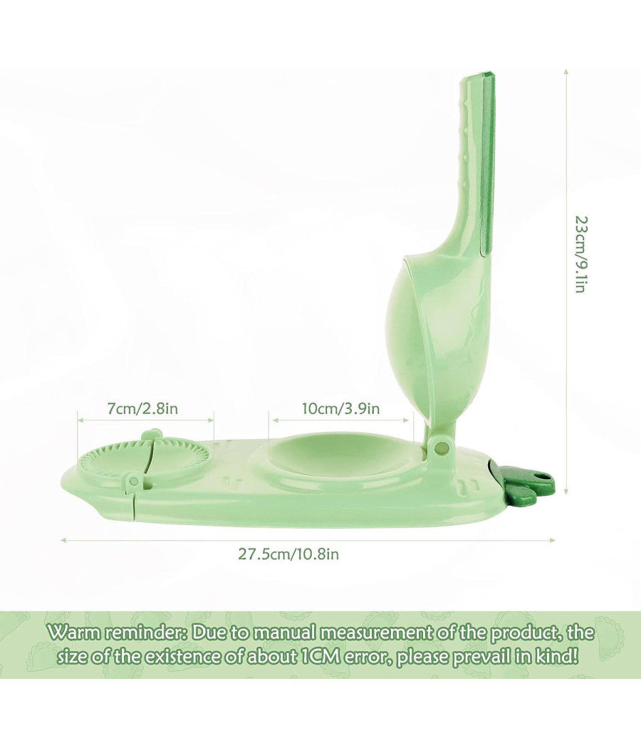 Macchina Stampo Per Gnocchi E Ravioli Pressa Per Pasta Utensile Da Cucina 2in1         