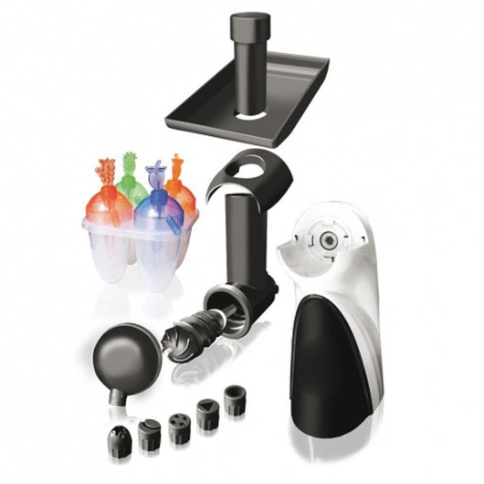 Trade Shop - Macchina Tutty Per Gelato Yogurt 200w Yogurtiera Con Frutta Naturale Ghiaccio -