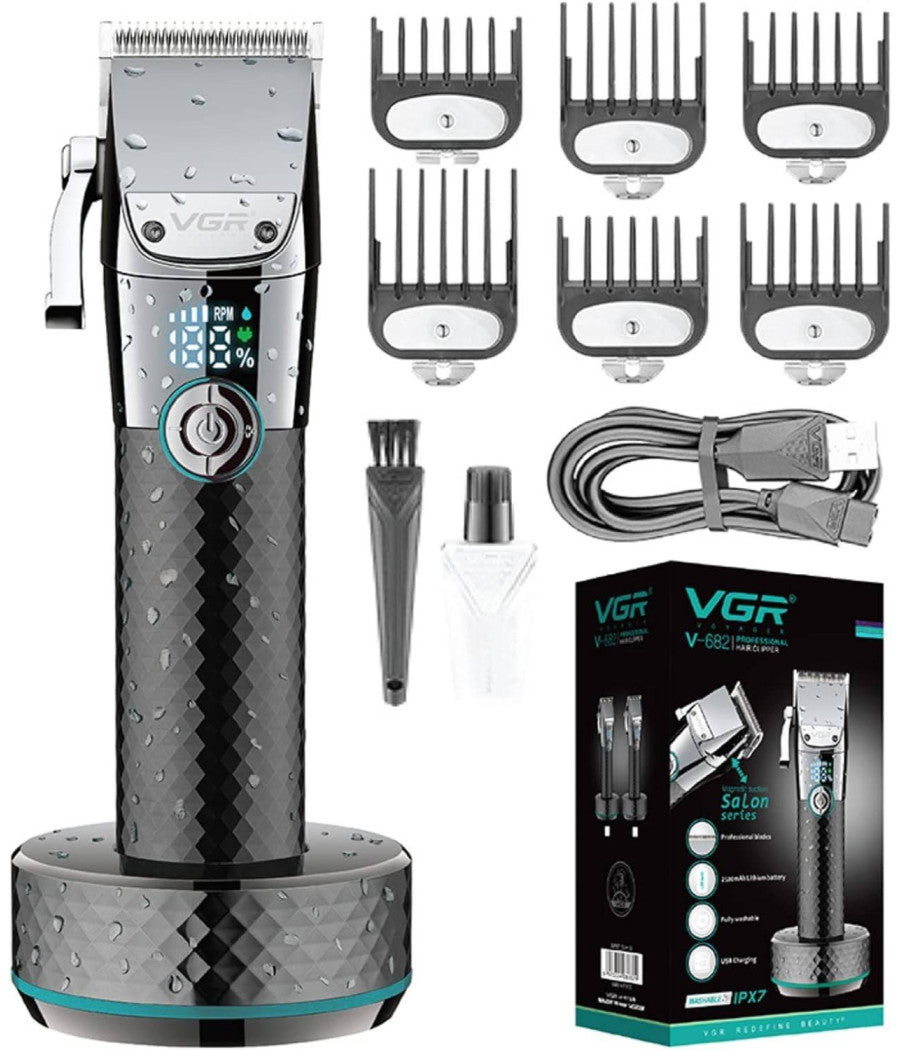 Macchinetta Per Capelli Tagliacapelli A Pelle Zero Professionale Barbiere Vgr682         