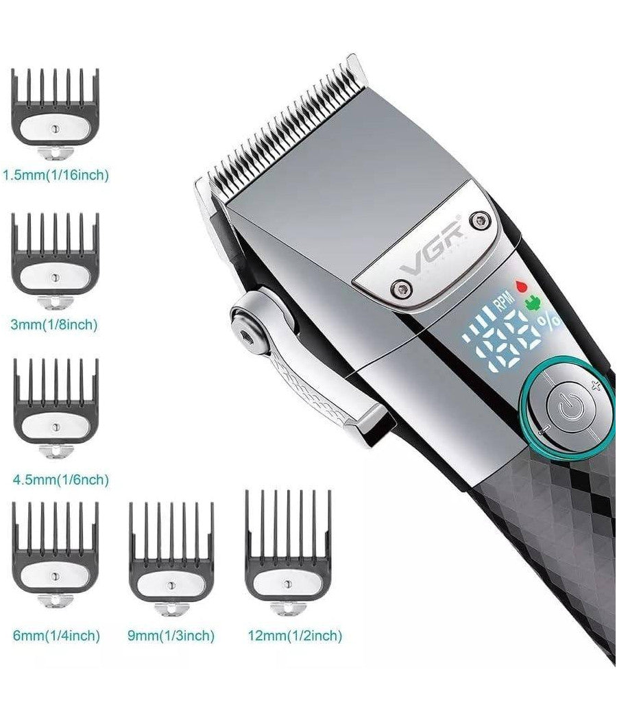 Macchinetta Per Capelli Tagliacapelli A Pelle Zero Professionale Barbiere Vgr682         