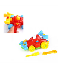 Macchinina Da Corsa Formula Uno Giocattolo Smonta E Rimonta Con Set N.2 Attrezzi         