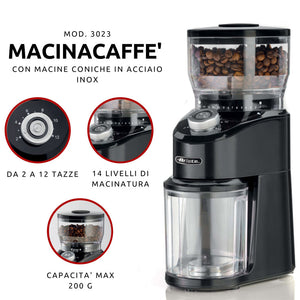 Macina caffè 3023 - Nero