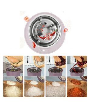 Macina Caffè Spezie Pepe Noci Frutta Elettrico 150w Capacità  50g Q-ym188 Macinino         