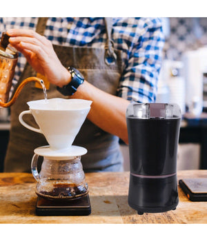 Macina Caffè Spezie Pepe Noci Frutta Elettrico 150w Capacità  50g Q-ym188 Macinino         