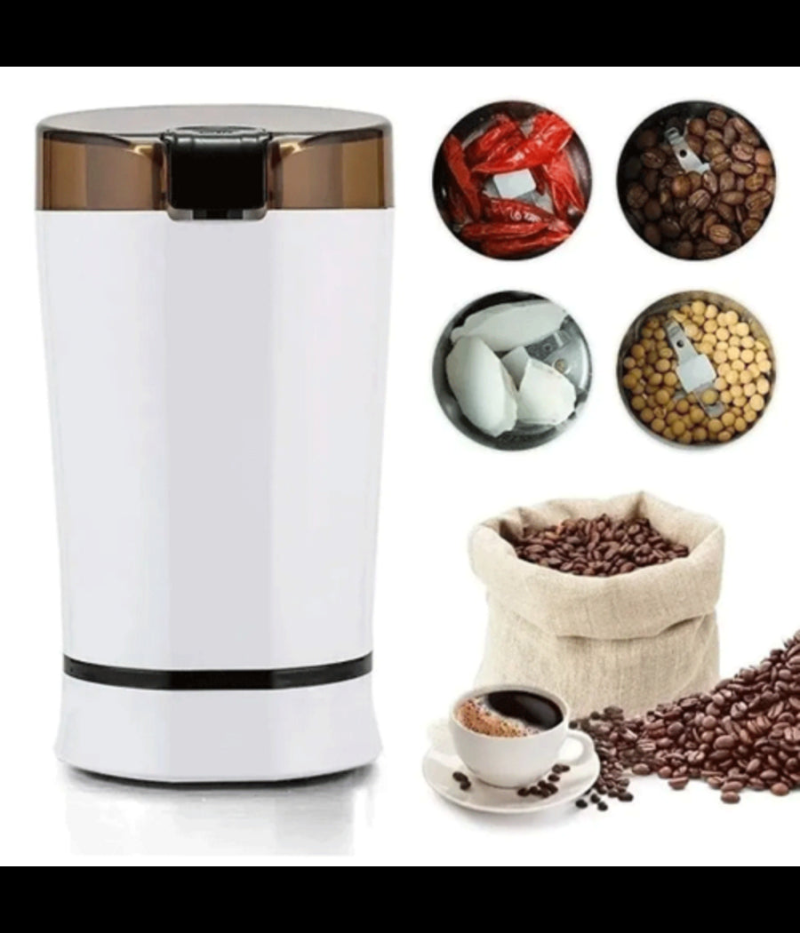 Macina Caffè Spezie Pepe Noci Frutta Elettrico 150w Capacità  50g Q-ym188 Macinino         