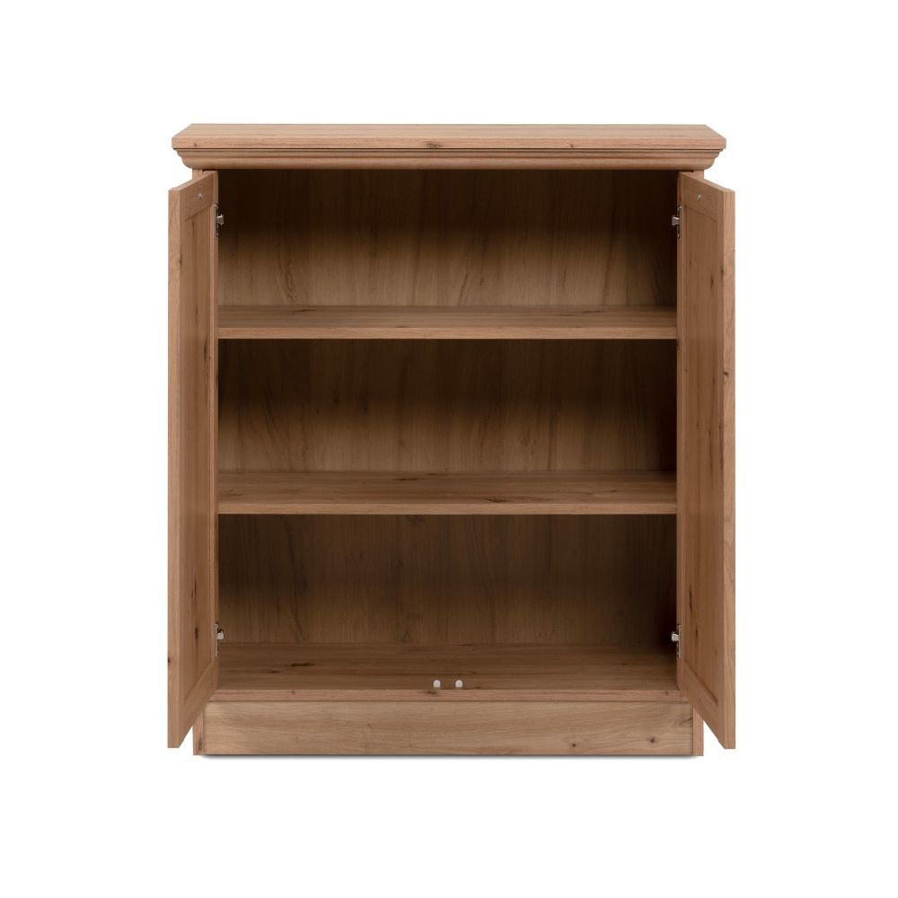 Madia 2 ante rovere anticato Timber01A 80x35x90H Il fascino del legno naturale nella tua casa