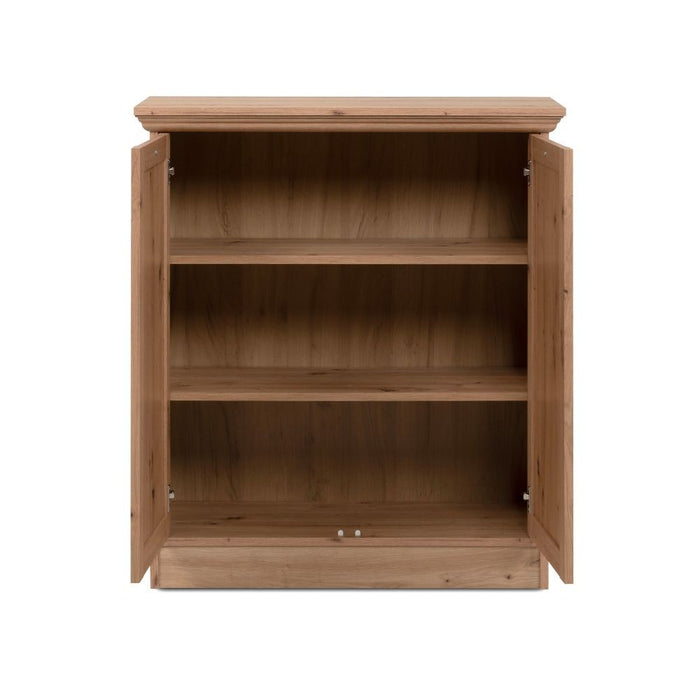 Madia 2 ante rovere anticato Timber01A 80x35x90H Il fascino del legno naturale nella tua casa