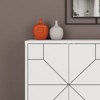 Madia 4 ante Dune colore bianco