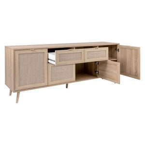 Madia Bali 51B 4 ante e due cassetti effetto vimini