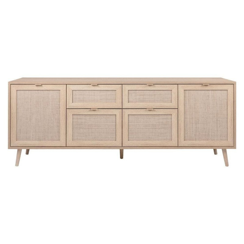 Madia Bali 51B 4 ante e due cassetti effetto vimini