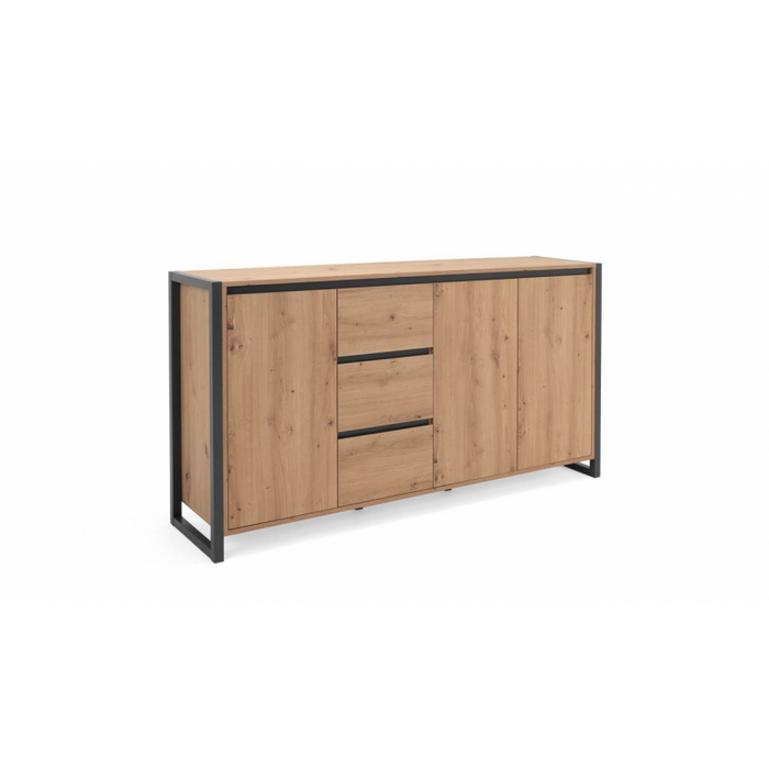 Madia Denver 3 160x40x88H quercia antracite