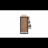 Madia Denver 3 160x40x88H quercia antracite