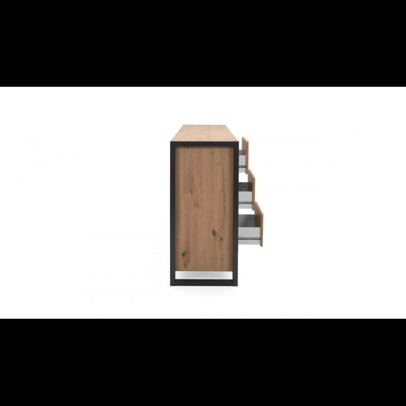 Madia Denver 3 160x40x88H quercia antracite