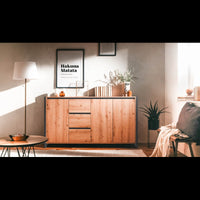 Madia Denver 3 160x40x88H quercia antracite