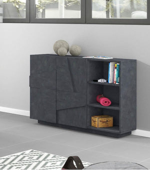 Madia con disegni geometrici Ardesia, ZTCA20341504