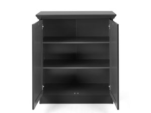 Credenza multiuso 2 ante in finitura Grigio antracite, ZFRVR2